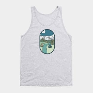 Camping in the mountains | Fathers Day Tank Top